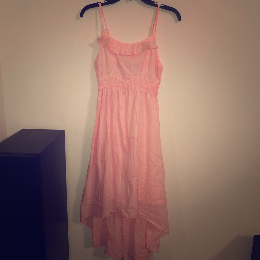Light Pink Cotton Summer Dress